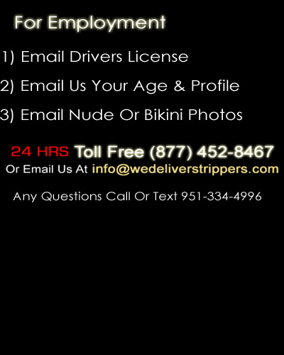 Now Hiring Strippers